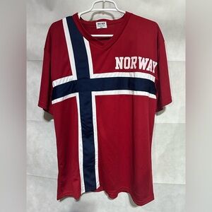 VTG Waynor Norway Jersey Men’s XL Nord Souvenir Sports Soccer Futball Norwegian
